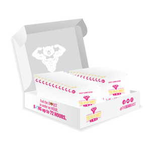 25 - One Nighter Packets - 50 Mixed Fruit Chewable Gummy Bears