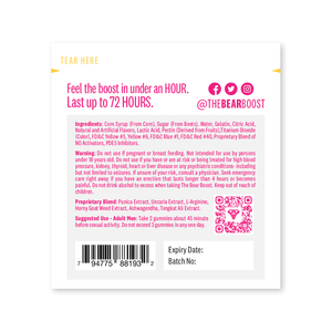 One Nighter - 2 Mixed Fruit Chewable Gummy Bears